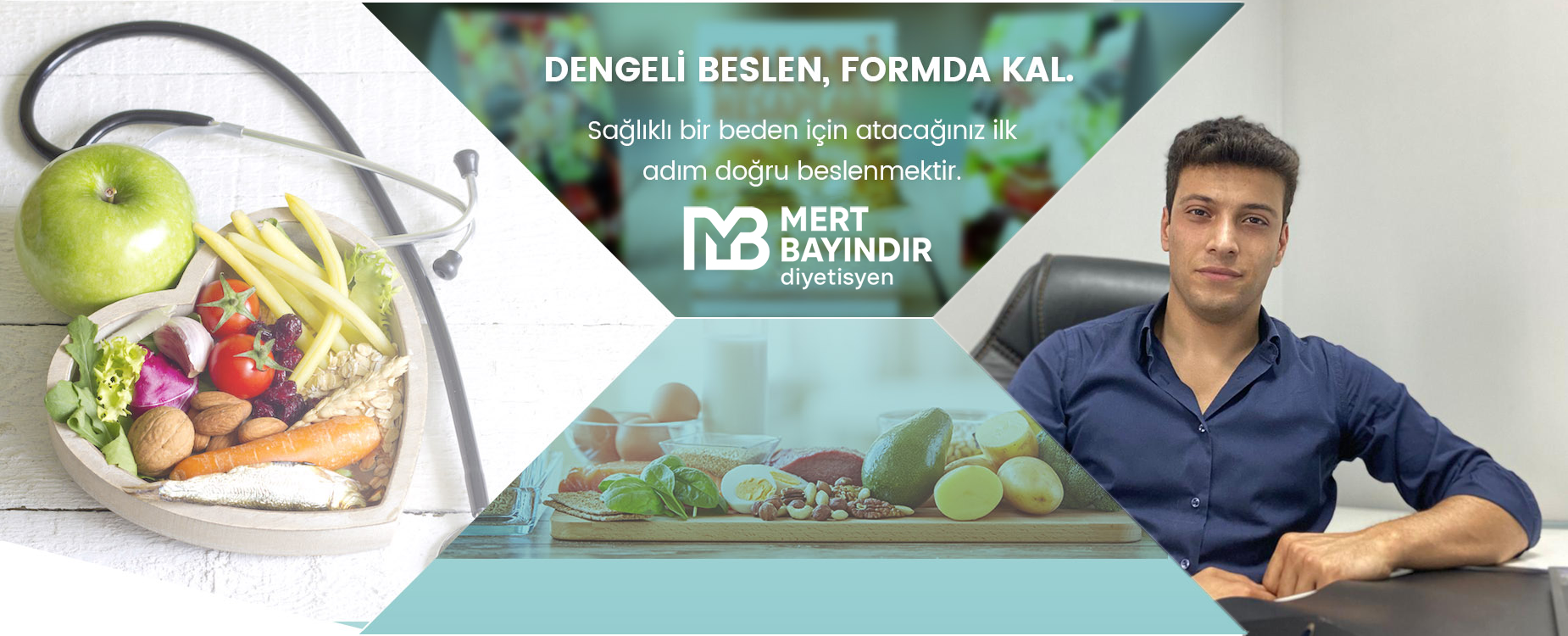 Dengeli beslen, formda kal - Diyetisyen Mert Bayındır